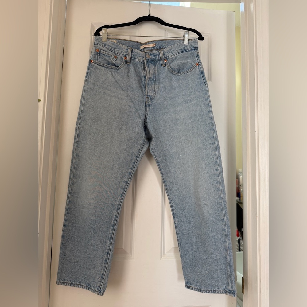 Levi’s Wedgie Straight Light Blue Jeans